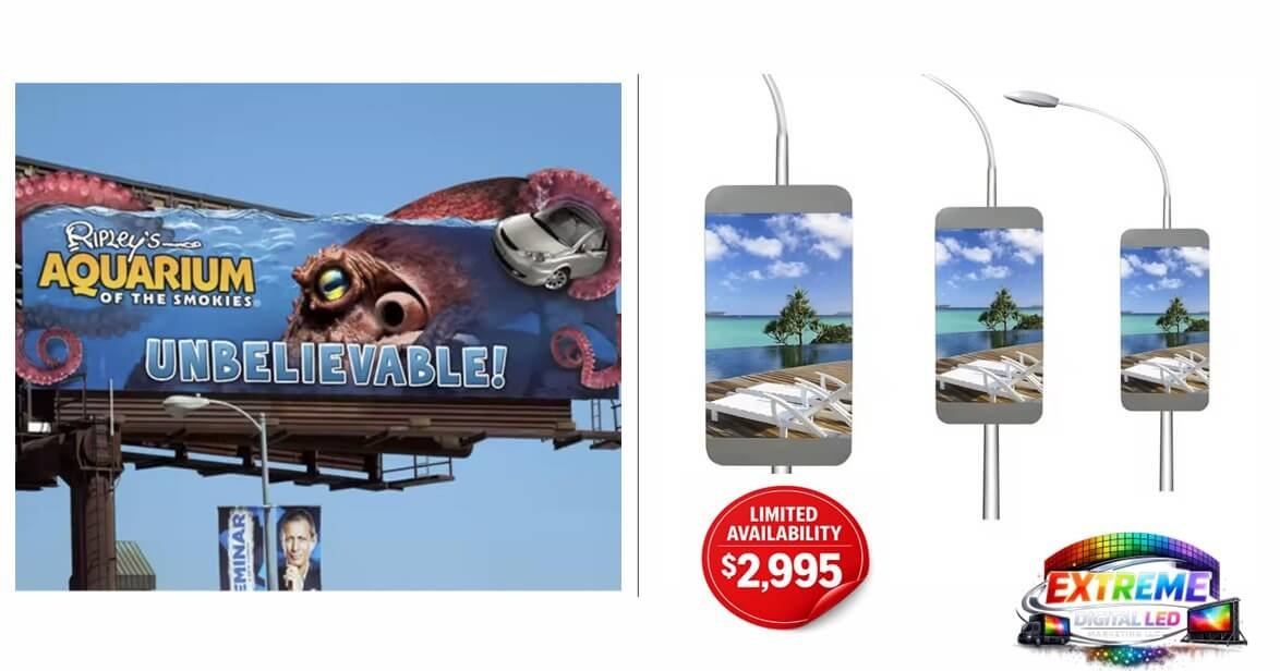 Smart Pole LED Display