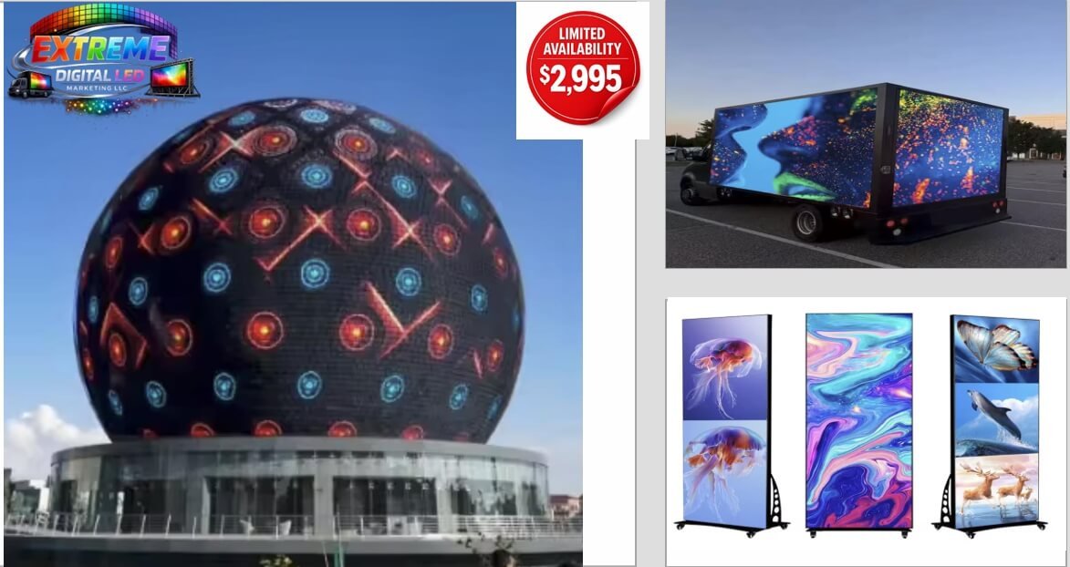 Custom LED Spheres