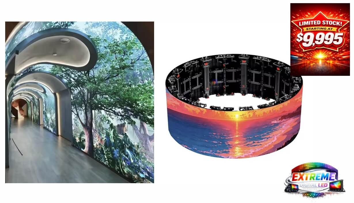 Curved Immersive Tunnel