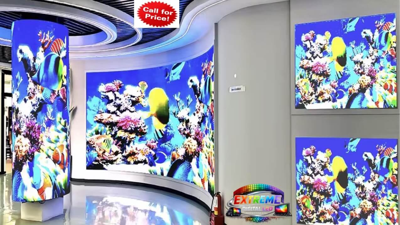 Curved Aquarium Wall