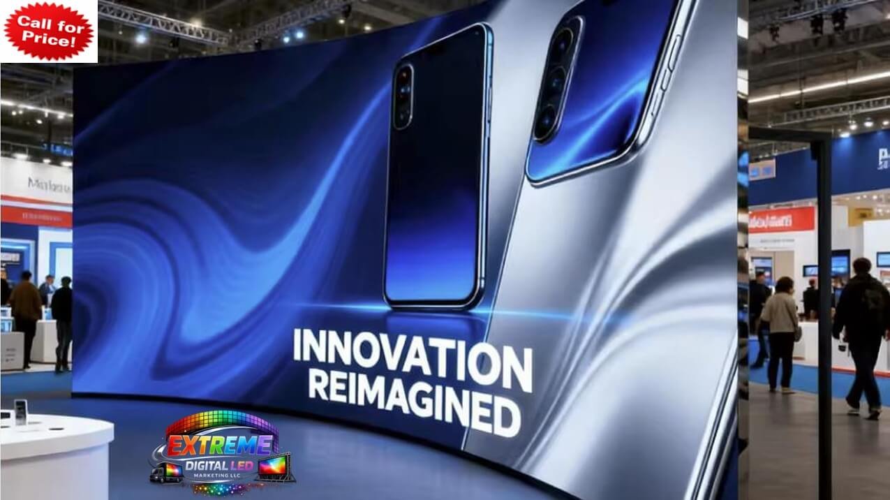 Curved Retail Display